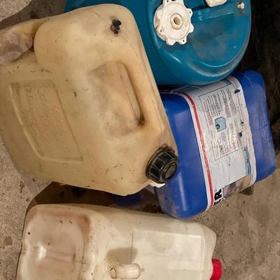 Plastic jugs