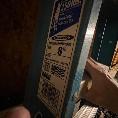 Werner 8ft Ladder (BWS-RG)