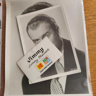 Jimmy Stewart Photos & Badge