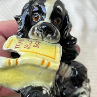 Lot 81 GOEBEL BUTCH COCKER SPANIEL DOG FIGURINE Stae 17 & 18 by ALBERT STAEHLE from 1958