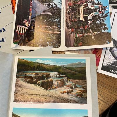 Misc booklets and postcards