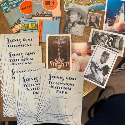 Misc booklets and postcards