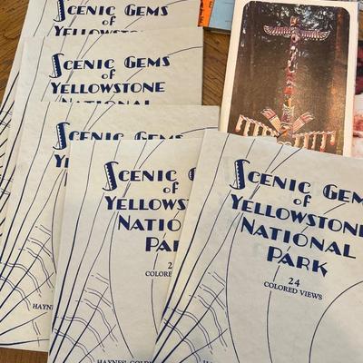 Misc booklets and postcards