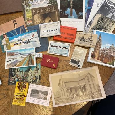 Mini photo books and post cards