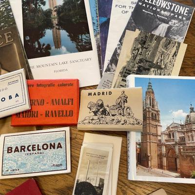 Mini photo books and post cards