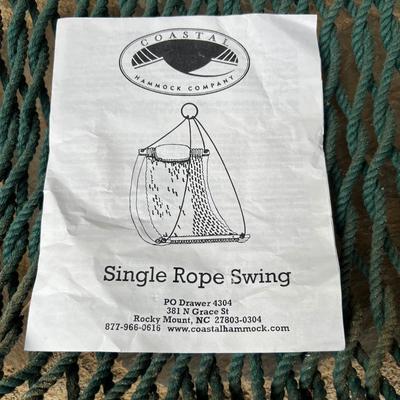 Coastal Hammock Company Single Rope Swing (BWS-RG)