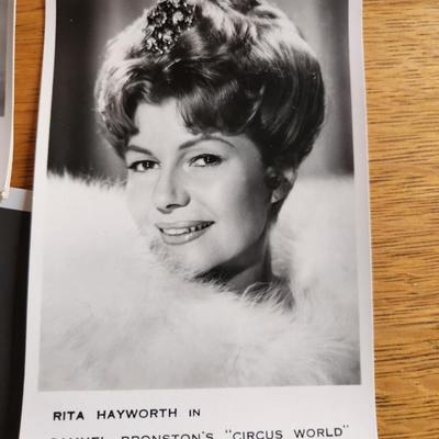 Head Shots of Rita Hayworth and Elizabeth Ashley Plus