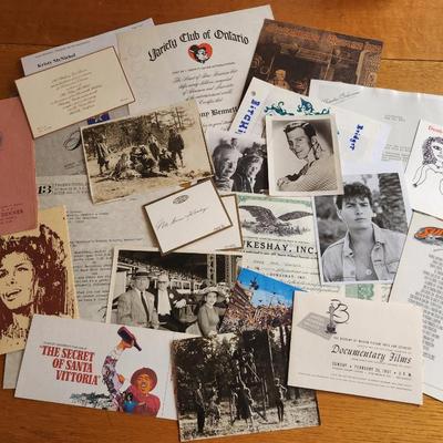Large Lot of Hollywood Ephemera