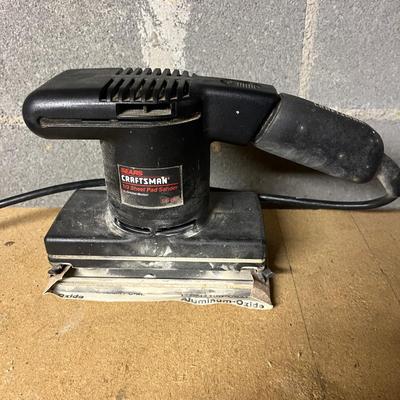 Craftsman Belt Sander & 1/3 Sheet Pad Sander & Circular Saw (BWS-MG)