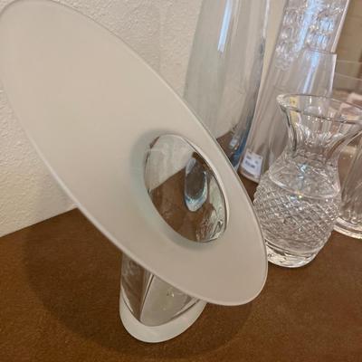 Vases, bowl & stir sticks