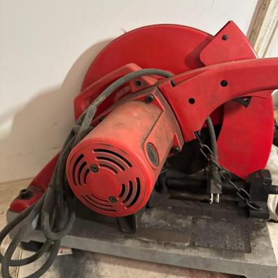 Milwaukee power grinder-saw