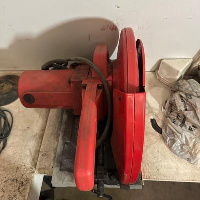 Milwaukee power grinder-saw