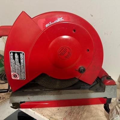 Milwaukee power grinder-saw