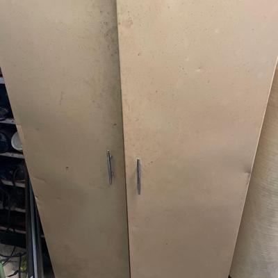 Cabinet full of paint