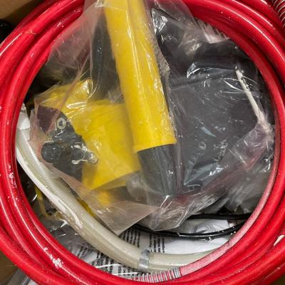 Installation hose, airless, paint, sprayer, and nails