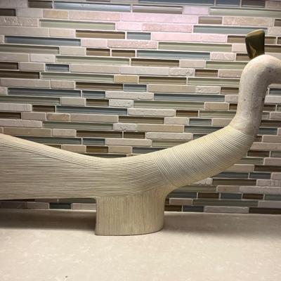 Vintage MCM Swan decor