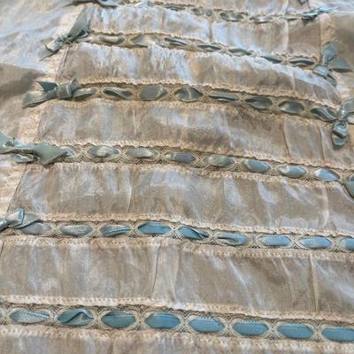 Vintage satin & silk baby gowns