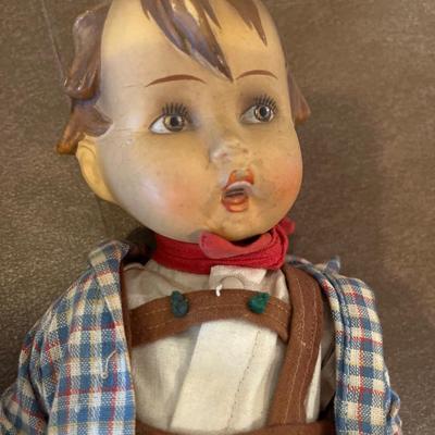 Vintage books & doll