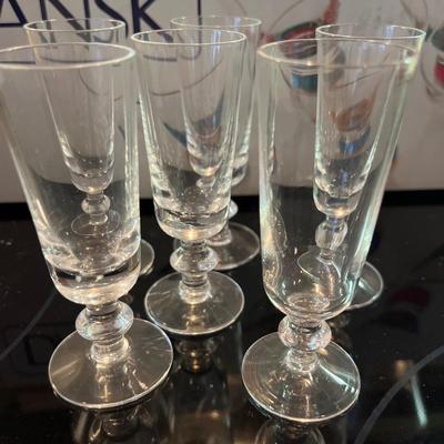Dansk glasses & t cordial glasses