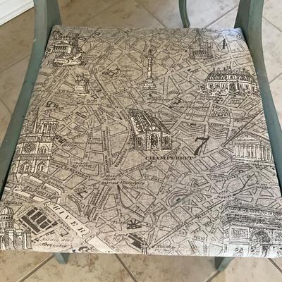 018 Handpainted Desk and Chair Set