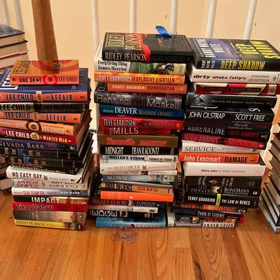 759 Lot of Various Paper & Hard Back Books