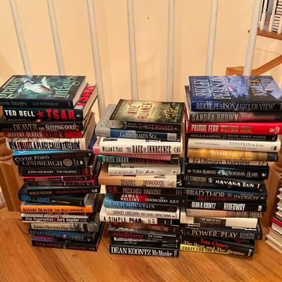 760 Lot of Various Hard & Paper Back Books