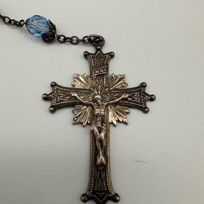 Sterling Religious Pendants & Rosary