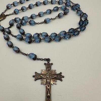 Sterling Religious Pendants & Rosary