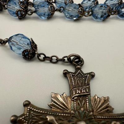 Sterling Religious Pendants & Rosary