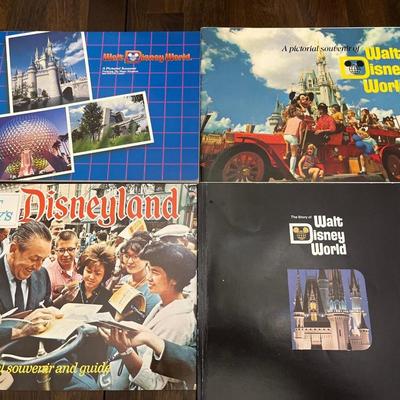 Vintage Disneyland Souvenir Guides