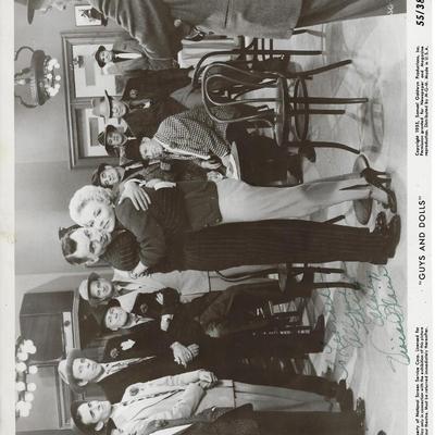 Vivian Blaine Signed Photo