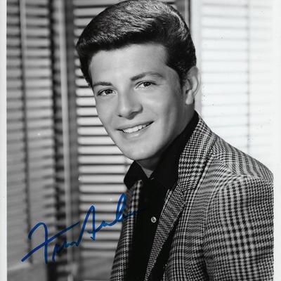 Frankie Avalon signed photo