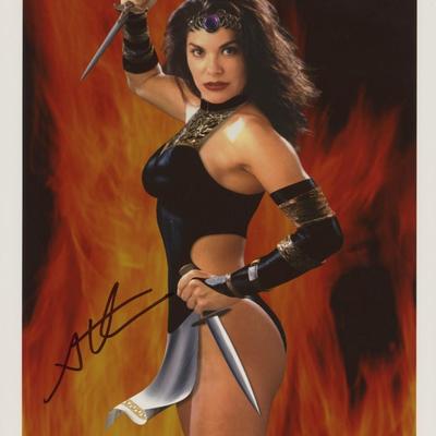 Athena Warrior Eternal signed photo