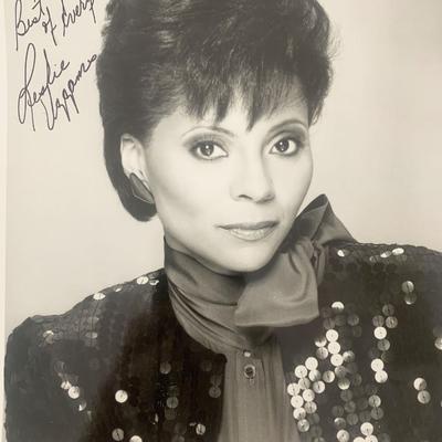 Leslie Uggams signed photo