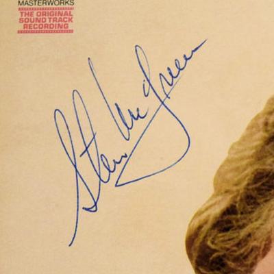 Steve McQueen signed album