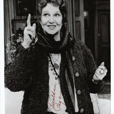 Geraldine  Page signed photo 