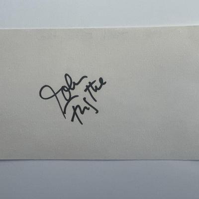 John Forsythe original signature