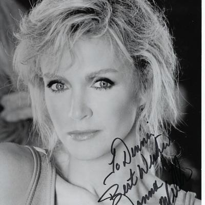 Knots Landing Donna Mills Signed Photo