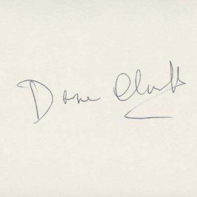 Dane Clark "Comedian"signature cut