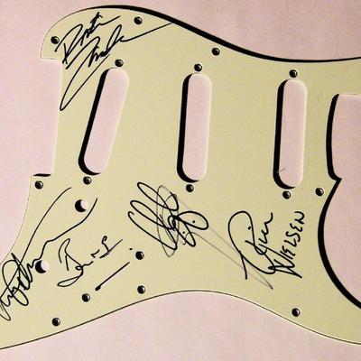 Cheap Trick signed Pick Guard  