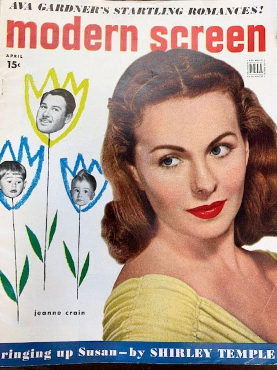 Screen Magazine Modern Screen Magazine - Jeanne Crain | EstateSales.org