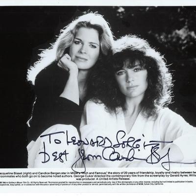 Candice Bergen Signed Photo