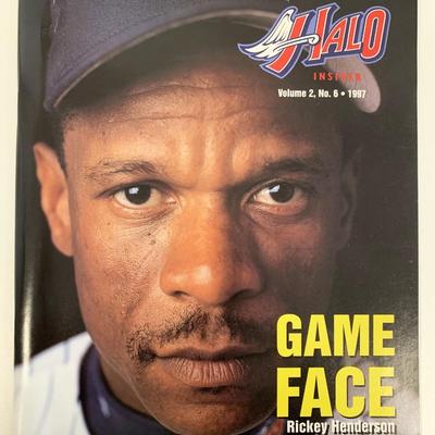 Anaheim Angels Insider Magazine - Rickey Henderson - 1997 Vol.2 No. 6