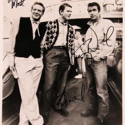 Happy Days signed cast promo photo 