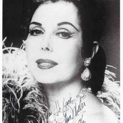 Ann Miller signed photo