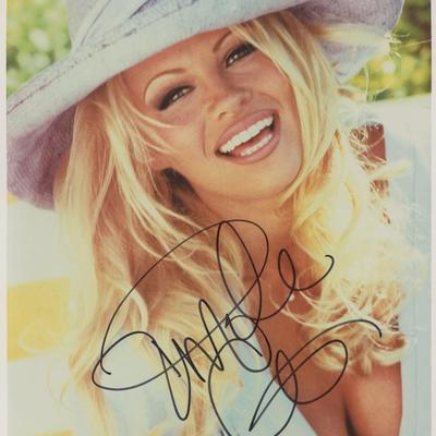 Pamela Anderson signed photo