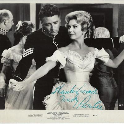 Sergeants 3 Ruta Lee Signed Photo