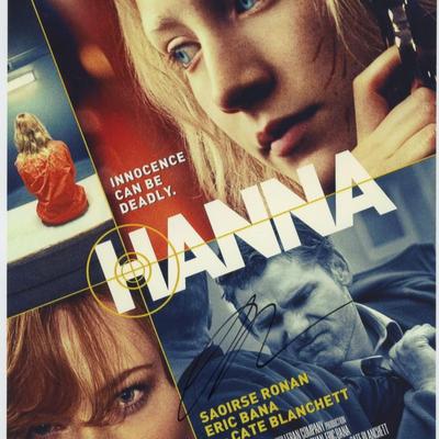 Hanna Saoirse Ronan signed movie photo