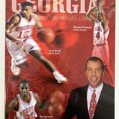 Georgia Basketball '97-98 Program