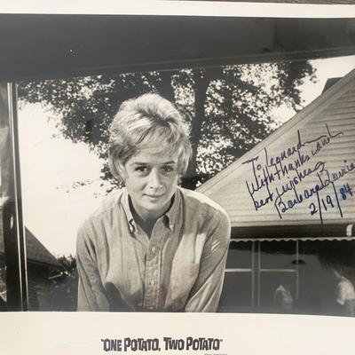 Barbara Barrie signed photo